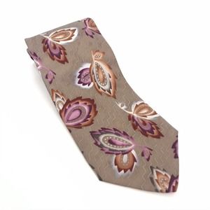 Men's Missoni Cravette 100% Silk Men's Tie Missoni Orange Label Tie